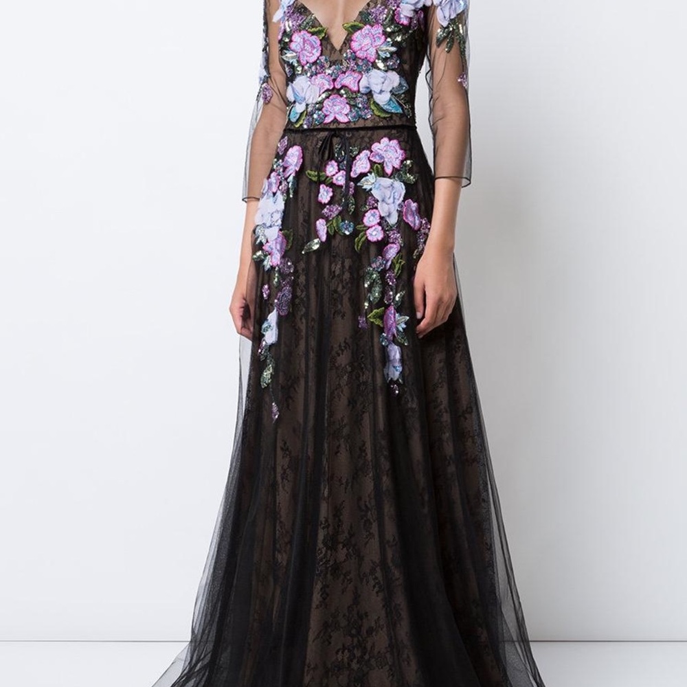 NWT Marchesa Tulle Ballgown